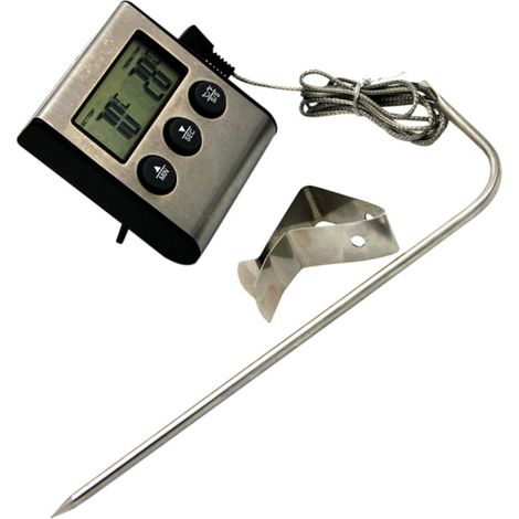 Thermomètre Haute Cuisine Barbecue Sonde avec Cuisson et Mesurer (1/5)