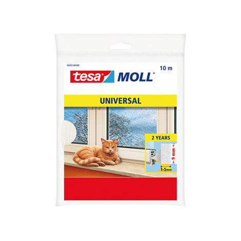 tesa 05456-00100-01 Dichtband tesamoll® Universal Weiß (L x B) 10 m x 25 mm 1 St.