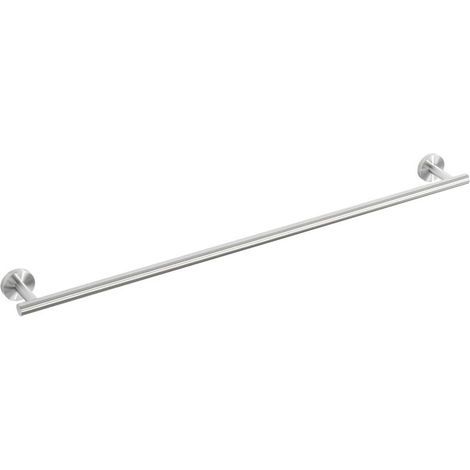80CM Porte Serviette Mural Salle de Bain, Support Serviette Robuste en SUS304 Acier Inoxydable pour Cuisine Penderie Entrée, Brossé (1/5)