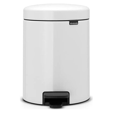 Brabantia NewIcon Treteimer, 5l, White Treteimer (1/5)