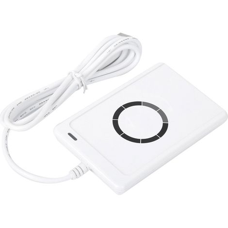 NFC-Kartenleser, kontaktlos, tragbar, Smart IC ID, UFUID-Kartenkopiergerät ACR122U-A10 (1/5)
