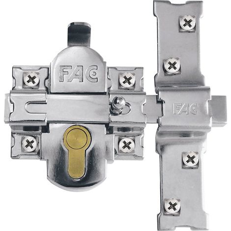 Cerrojo Fac R.311-R.80 Classic Oro S.Cilindro (1/3)