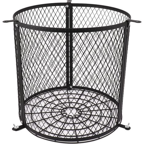 Cage d'alimentation résistante aux intempéries pour petits animaux, fermeture à ouverture rapide, filet de protection, pour une utilisation en extérieur en forêt (1/5)