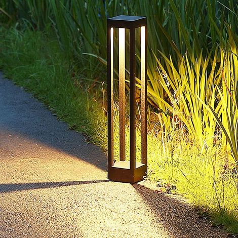 LED Borne Lumineuse Exterieur Eclairage Exterieur,Poteau Éclairage de Pelouse,Lampe Jardin,LED Poteau de jardin COB Patio jardin chemin Pelouse Allée Yard
