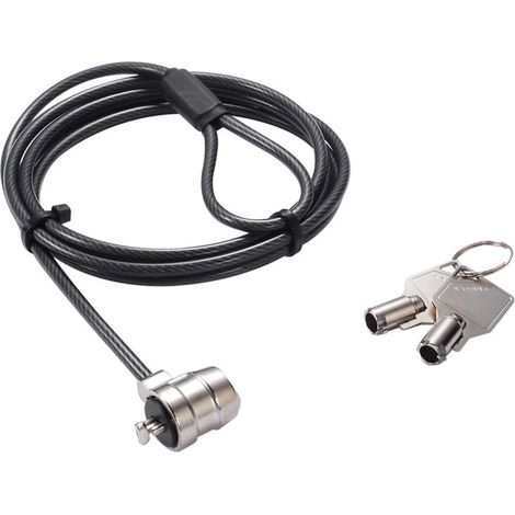 DICOTA Câble de Sécurité T Lock à Clé D30971