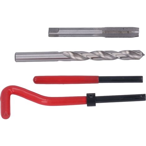 Kit de réparation de filetage M9x1.25 métal foret tariere filière outil cassure ergot restaurateur set (1/5)