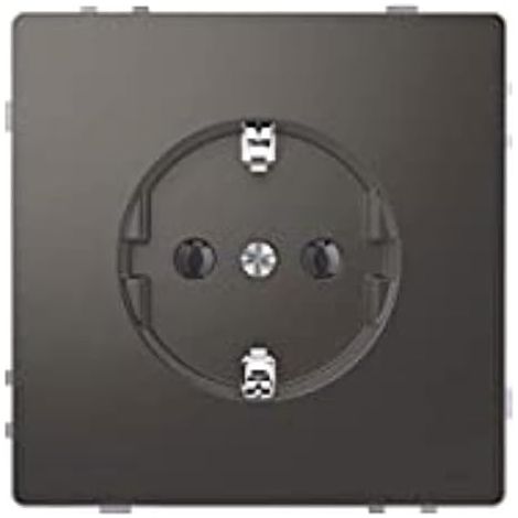 MERTEN ANTHRACITE CAISSE DE PRISES AVEC COSSES SANS VIS MEG2301 6034