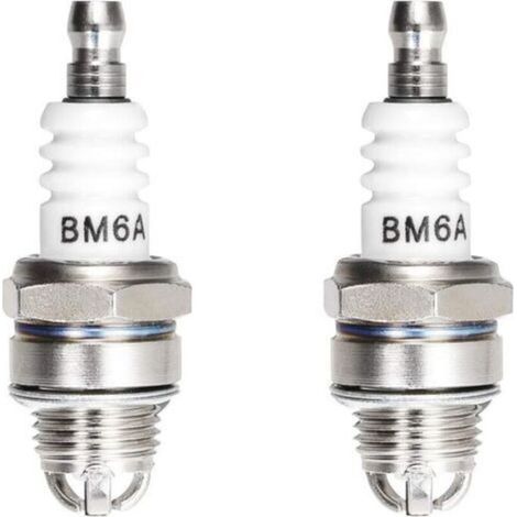 Candela di accensione a 3 elettrodi BM6A, ricambio per candela M7/L7T/CJ8, 2 pezzi (1/4)