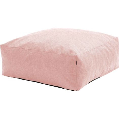 Pouf de jardin pour canapé modulable rose poudré - Mixi (1/5)