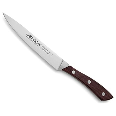 Coltello da cucina Arcos Natura 155310 di Nitrum Steel, Mango di Rosewood Wood e 16 cm di Blade in astuccio. (1/4)