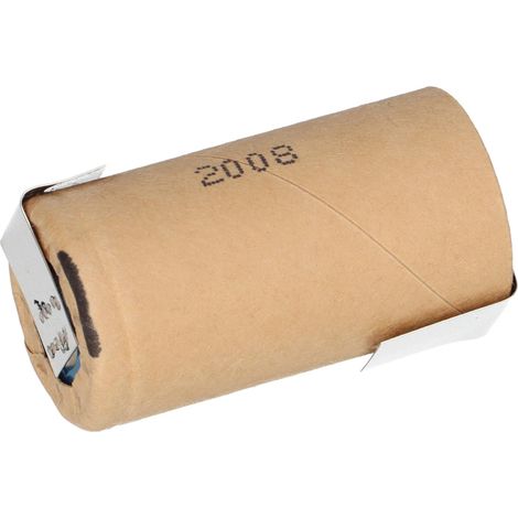 Panasonic Akku Sub-C 1,2V 3000mAh PBK300SCEY1 PP Pappmantel Z-Lötfahne (1/5)