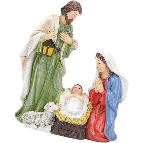 Crèche de Noël en résine - Figurines (1/5)