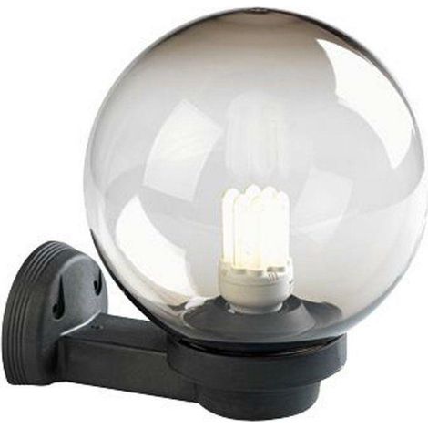Applique Sf. Fume' D.20 E27 linea globo nero (1/10)