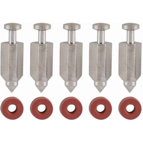 Kit de réparation de joint de siège d'aiguille de carburateur 5 pièces pour 398188 (1/4)