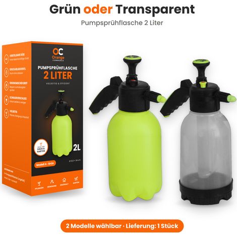 Pumpsprühflasche Sprühflasche Zerstäuber 2 L Drucksprüher Pumpsprüher Handsprüher B (1/5)