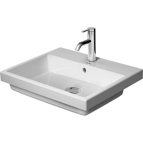 Duravit Vero Air Einbauwaschtisch 55x45,5cm, mit Überlauf, mit (1/5)