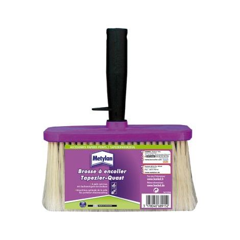 Metylan Brosse à Encoller, pour étaler de façon homogène la colle papiers peints (1/2)