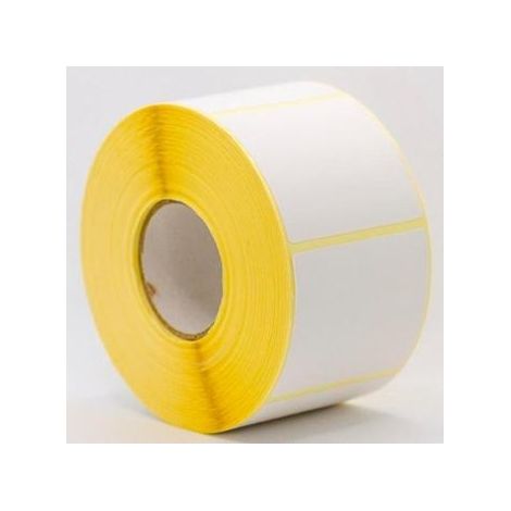 BROTHER Caja de 10 rollos de etiquetas termicas protegidas con adhesivo removible. Cada rollo contie
