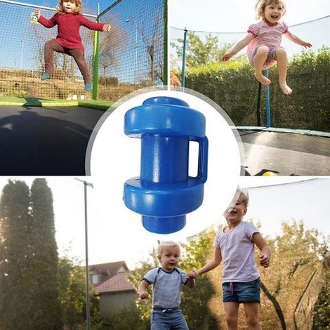 Bouchons d’Extrémité pour Trampoline – en PP – Protection pour Tubes – Lot de 6 (1/4)