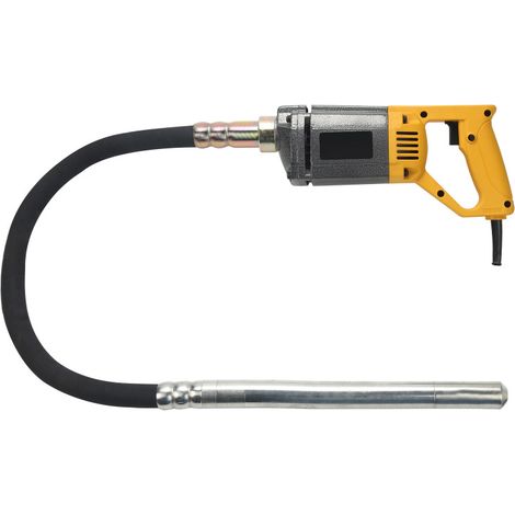 Hengda – Vibreur à béton 1000W – 5000 tr/min – Longueur 1,5 m – Pour béton frais et compactage optimal – Moteur puissant et durable (1/5)