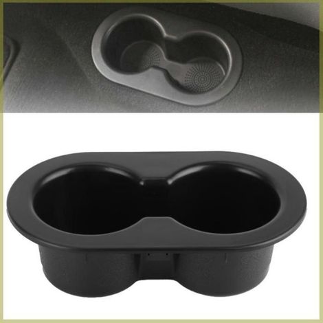 Organisateur de boissons automobiles, porte-gobelet arrière Storage Bouteille Double boisson Dual Drink Ajustement pour 1500 2500 (1/4)