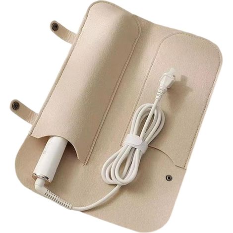 Trousse de rangement de voyage pour fer à boucler et fer à lisser (1/5)