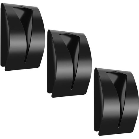 Portasciugamani adesivo, organizer per asciugamani da bagno - design anticollisione, non richiede fori per asciugamani da cucina, bello e semplice per balcone, porta, finestra (1/4)