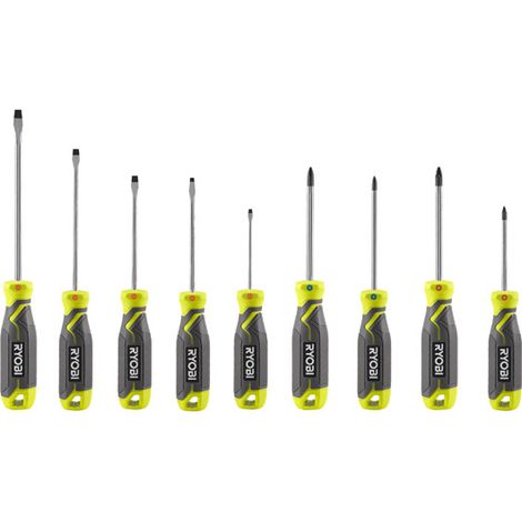 Ryobi 9pc Screwdriver Set RHSDS9PC