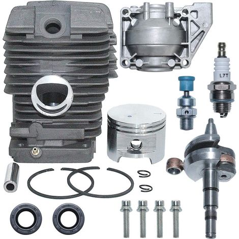 Kit de base de piston, cylindre, vilebrequin et palier 49mm pour tronçonneuse Stihl MS390 MS290 039 029 MS310 1127 020 1216 (1/5)