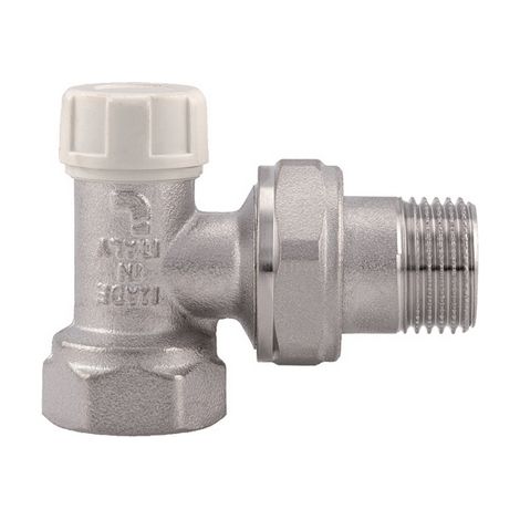 Detentore ad angolo per radiatori e ventilconvettori 3/4"