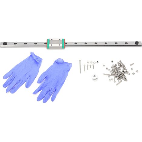 Glissière linéaire en acier inoxydable et plastique, kit de mise à niveau pour axe X pour imprimante Prusa Mk3s (1/5)