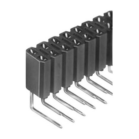 FISCHER ELEKTRONIK BARRETTE FEMELLE (STANDARD) NBR DE RANGÉES: 2 NOMBRE DE PÔLES PAR RANGÉE: 10 BL 4-20-Z 1 PC(S) (1/2)
