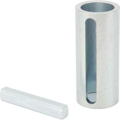 Manchon d'adaptateur d'arbre vilebrequin moteur essence 1 pouce à 3/4 pouce 1/4 pouce, poulie de fermeture partielle avec clavette étagée pour voiture (1/5)