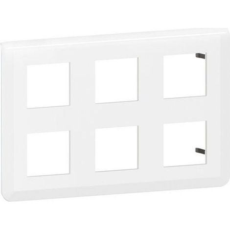 LEGRAND 078832L  Placca a mosaico 2x3x2 moduli, bianca