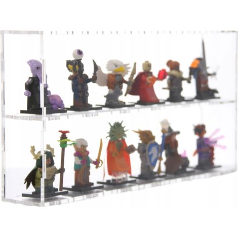 Caja para 12 figuras LEGO de la serie Dungeons & Dragons y otras. (1/5)