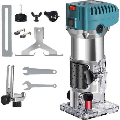 Machine à défoncer en bois, moteur puissant de 800W, coupe de haute précision, Type C (1/2)