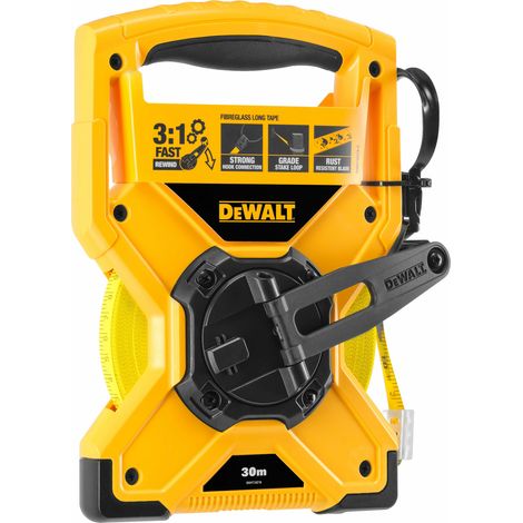 DEWALT Fiberglas-Rahmenbandmaß 30m DWHT34218-0