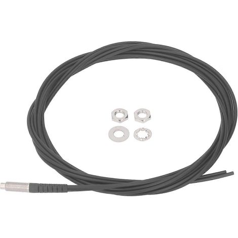 Capteur à fibre optique 0–780 mm Sonde de mesure optique Capteur à fibre optique numérique à réflexion M6 pour mesures (1/4)