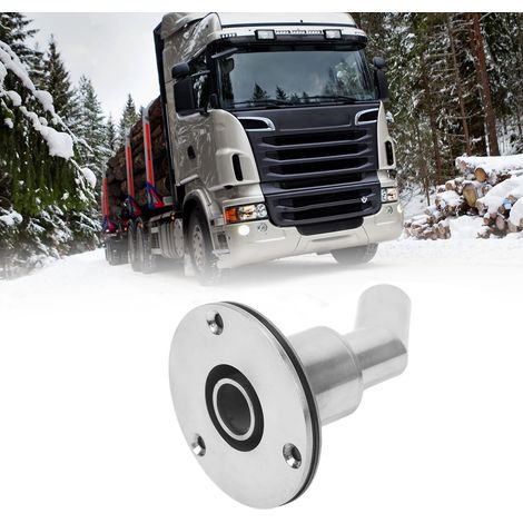 Coude de ventilation de 24 mm pour chauffage de stationnement, conversion en acier inoxydable pour camping-car/bateau, accessoires pour tuyau d'évacuation d'air chaud/vapeur/fumée (1/5)