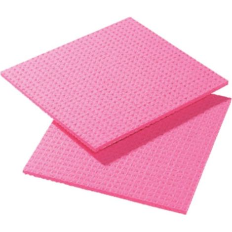 Lavettes Spongyl rouges Lot de 10
