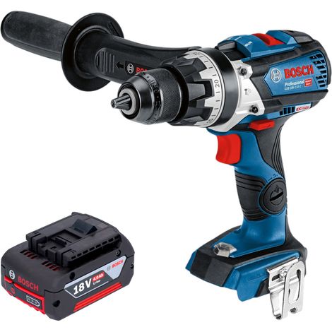 Bosch GSB 18V-110 C Professional: avvitatore a percussione a batteria 18 V 110 Nm brushless + 1 batteria da 4,0 Ah - senza caricabatterie (1/5)