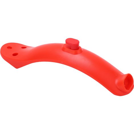 Garde-boue arrière pour trottinette électrique Xiaomi Mijia M365, design en forme de gueule de canard avec crochet, rouge (1/5)
