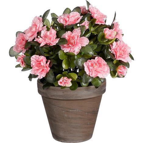 Mica Decorations Plante artificielle Pêche H31xl26xL26cm