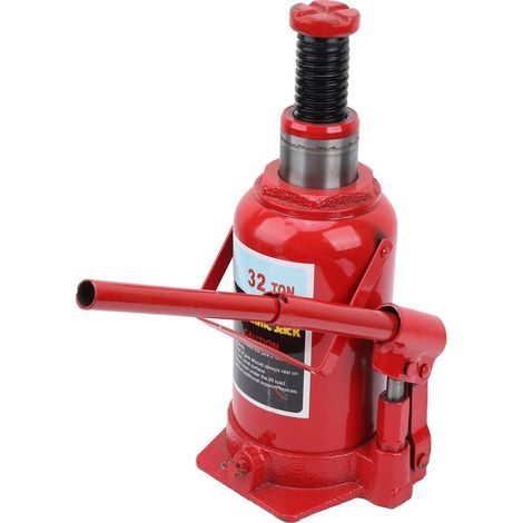 Cric Hydraulique,Cric Bouteille hydraulique 32T,Cric de Levage hydraulique Portable Cric de Chariot hydraulique,Cric à Piston/Compact pour Voiture Van Bateau Camion Caravane (1/5)