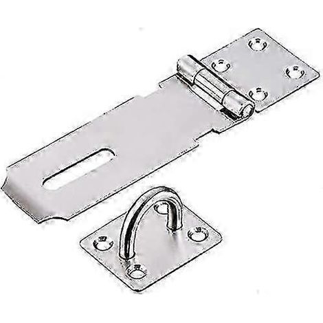 cadenas en acier inoxydable, moraillon robuste et agrafe pour porte (1/5)