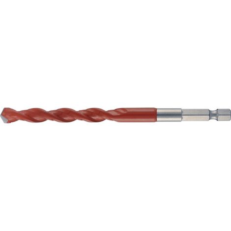 Alpen HM-Mehrzweck-Bitbohrer, 1/4 Zoll (E 6,3), Bohrer-⌀: 6 mm (1/3)