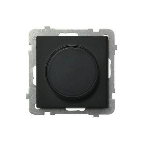 Dimmer Ospel SONATA universale metallo nero metallizzato