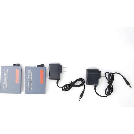 Émetteur-récepteur fibre optique Gigabit HTB-GS-03AB Convertisseur optique monomode (1/4)