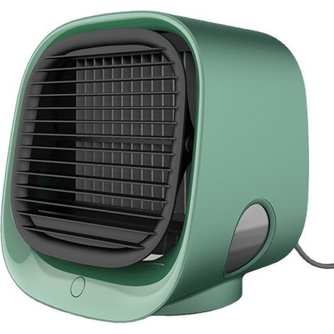 Ventilateurs, rafraîchisseurs d'air, ventilateurs de bureau améliorés, portables - verts (1/3)
