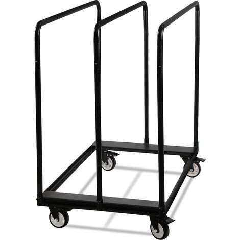 TolleTour Plattenwagen Plattenkarren Fahrwagen Werkstattwagen 100x97x61 cm Transportwagen bis 680KG